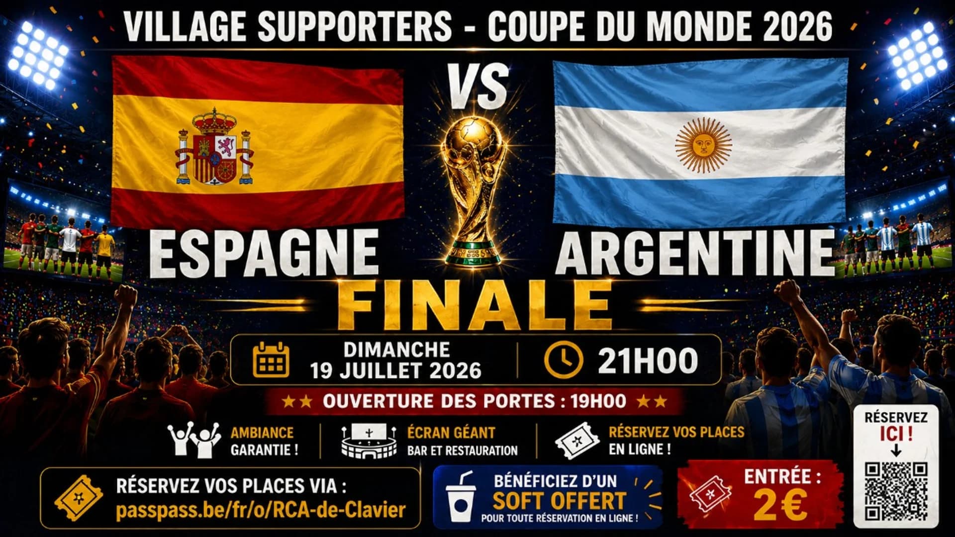 Finale - Espagne vs Argentine