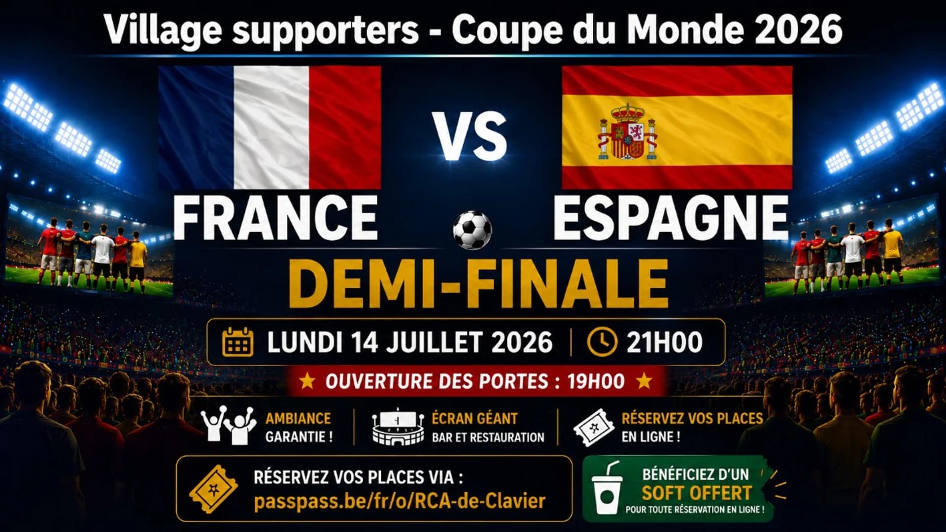 Demi-finale - France vs Espagne
