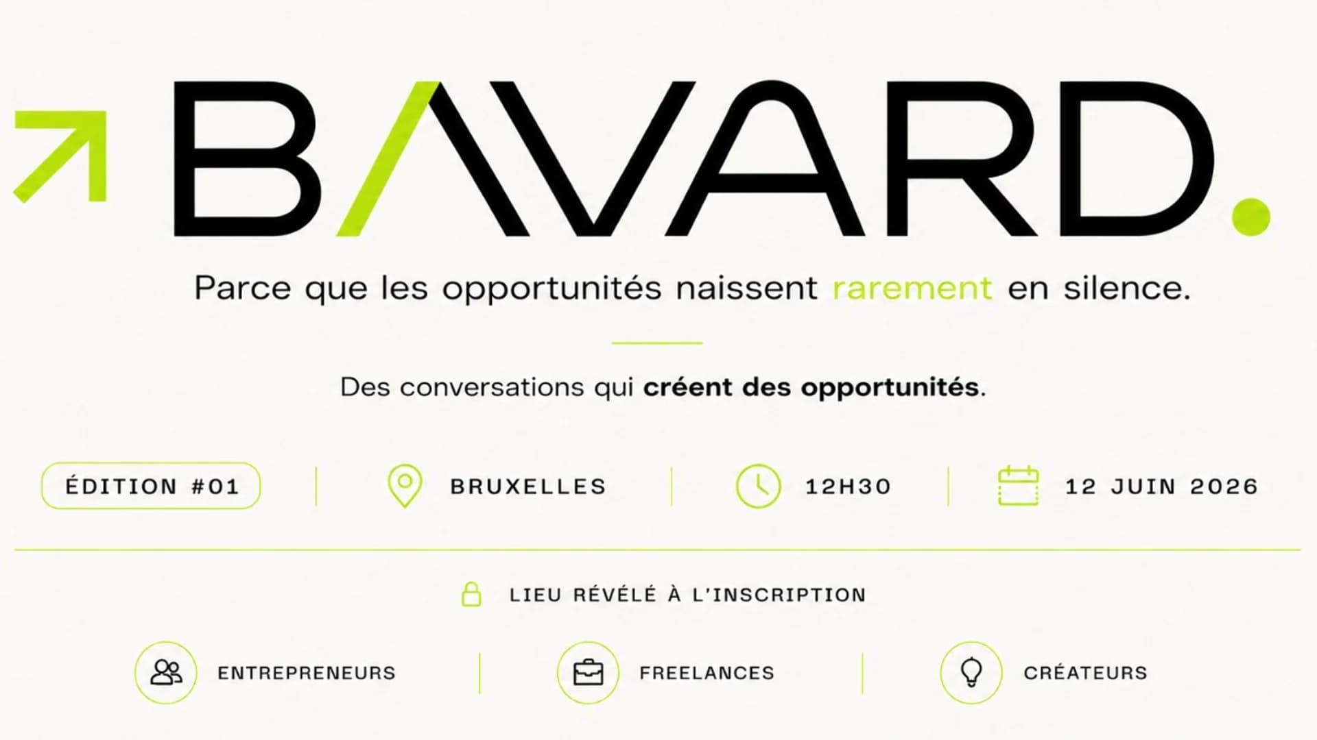 Bavard. Édition #01 — Bruxelles