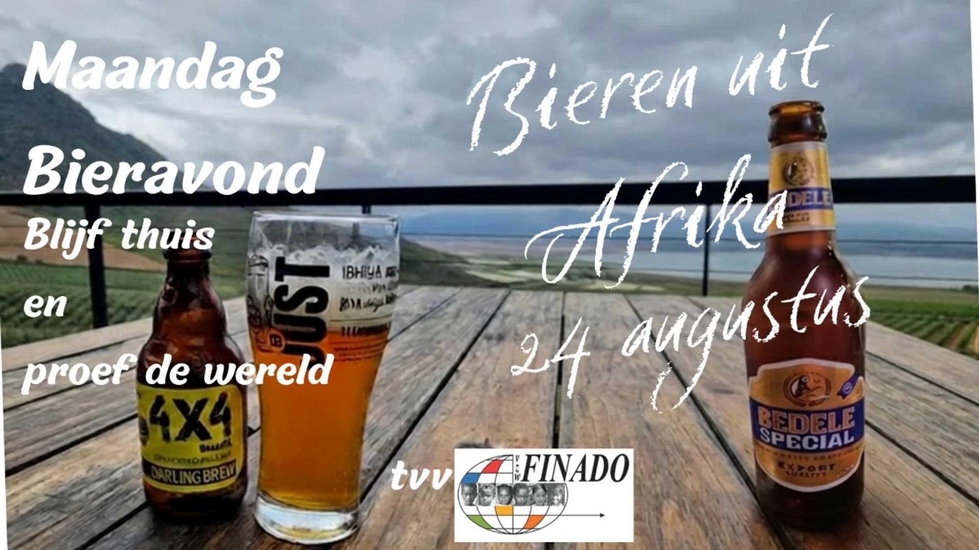 Maandag Bieravond - Afrikaanse bieren (tvv vzw Finado)