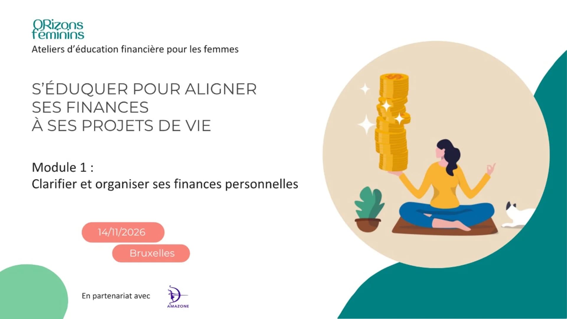 Module 1 : Clarifier et organiser ses finances personnelles