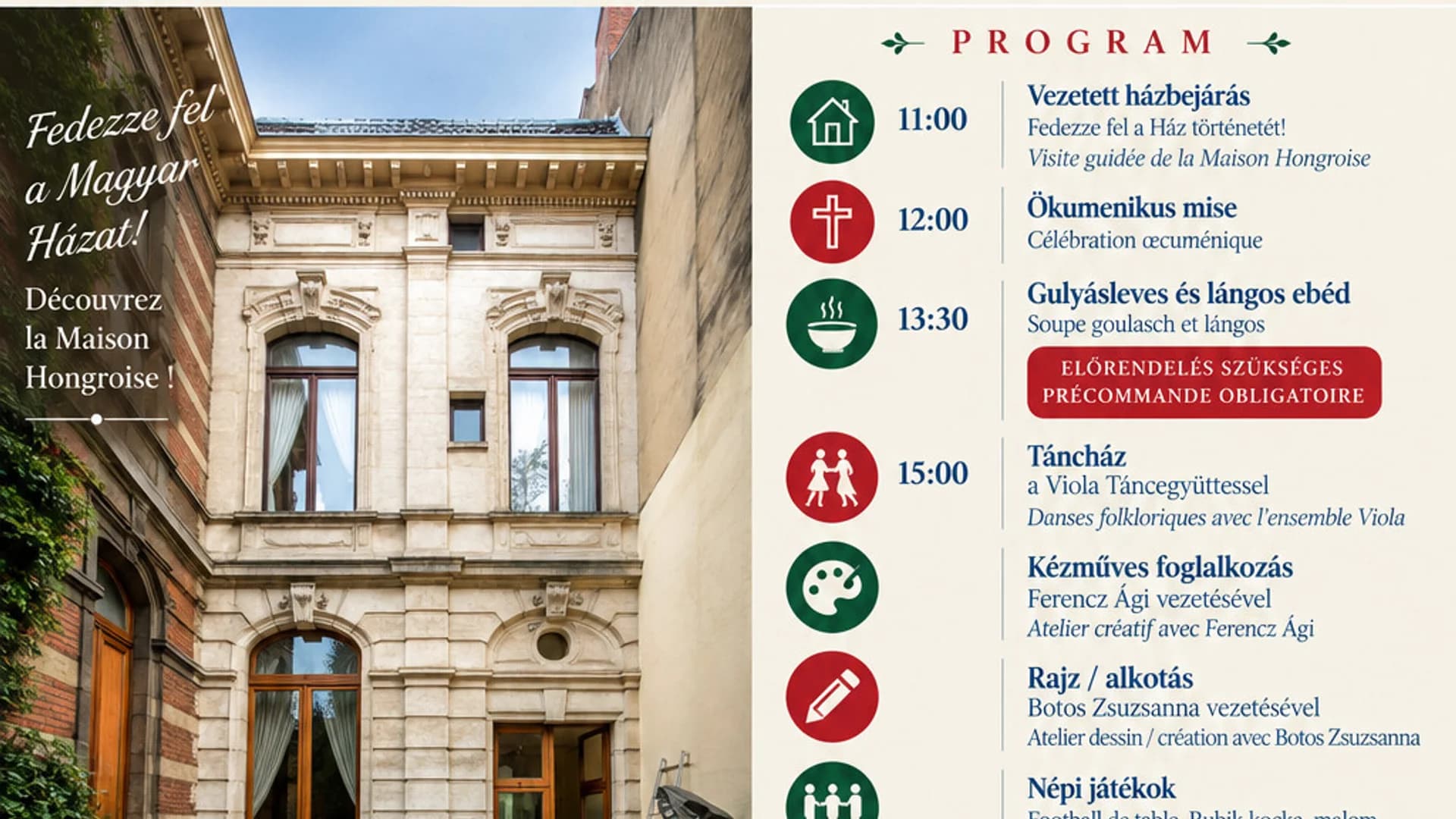 Autómentes nap a Magyar Házban