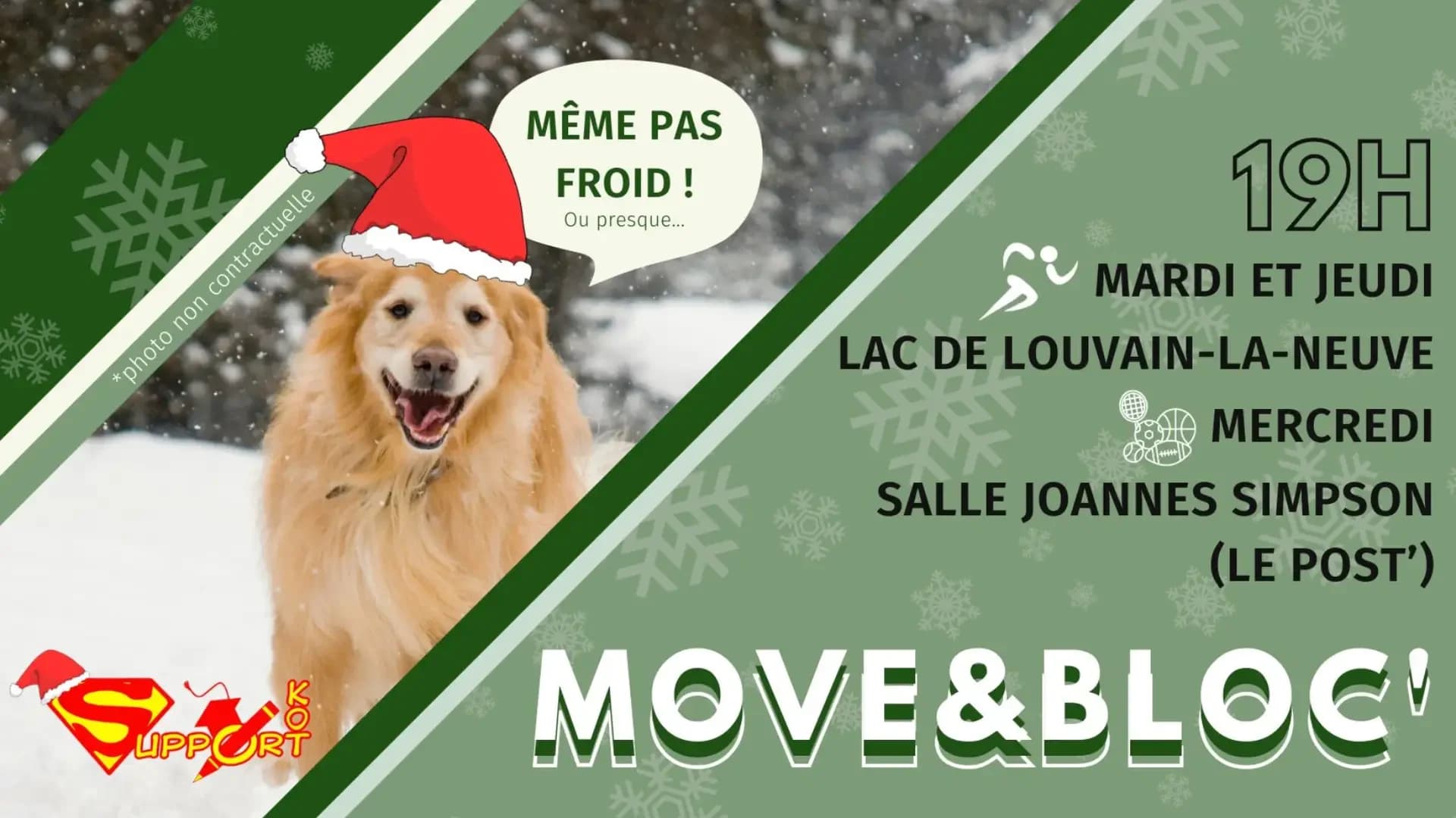 Course à pied avec le Move&bloc'