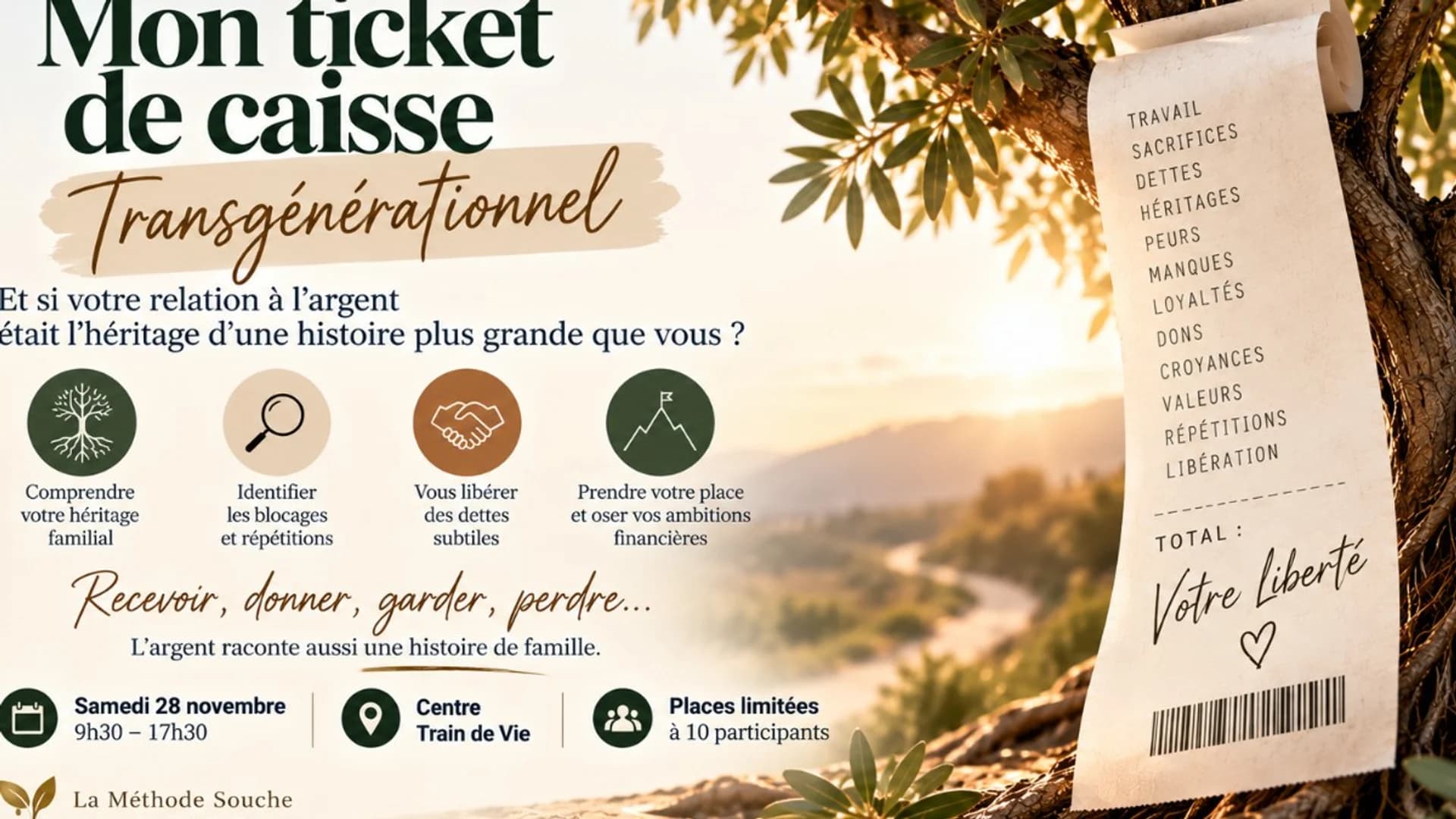 Mon ticket de caisse transgénérationnel