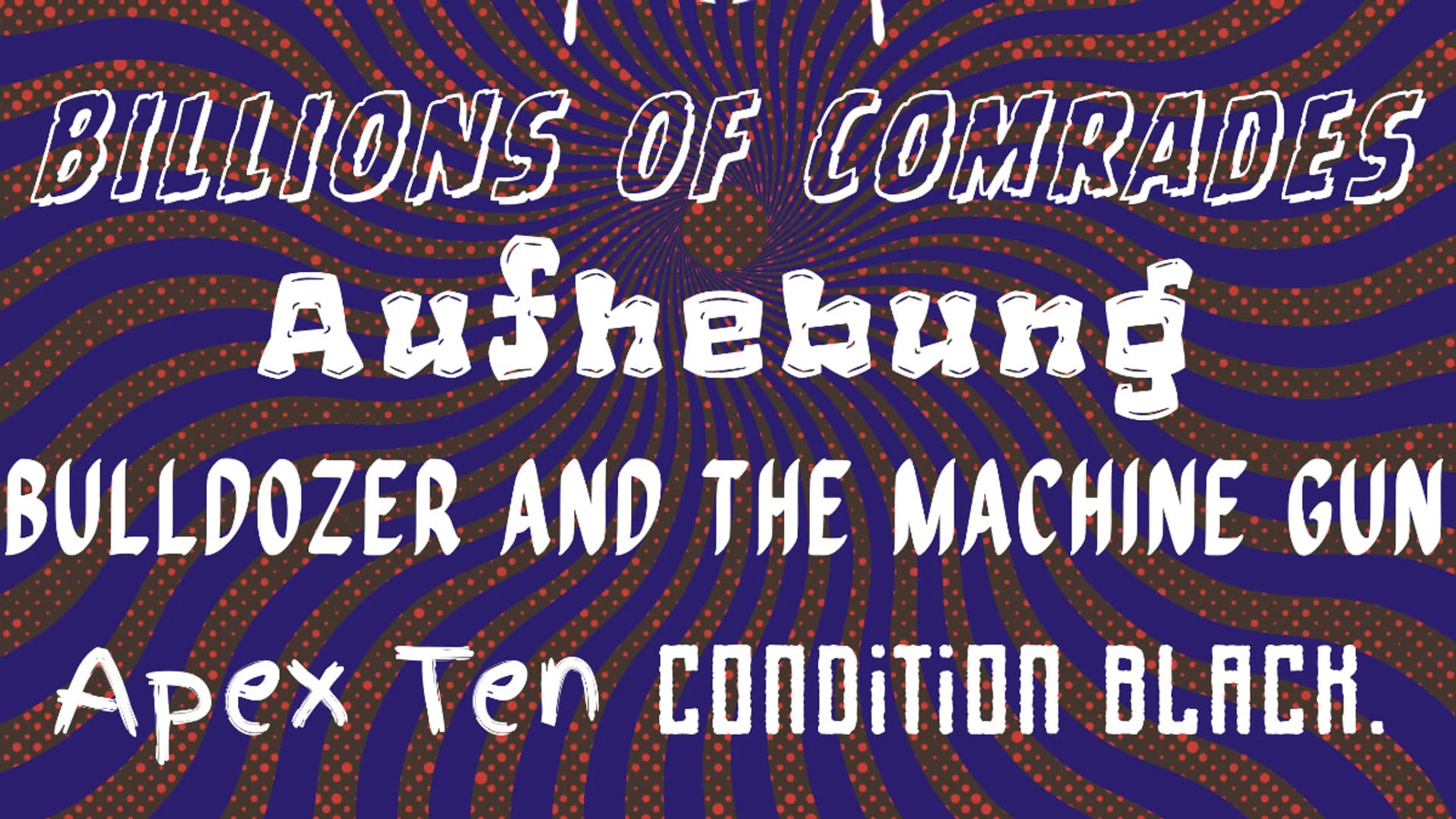Arc-en-Musique birthday party with Billions Of Comrades, Aufheung, ...