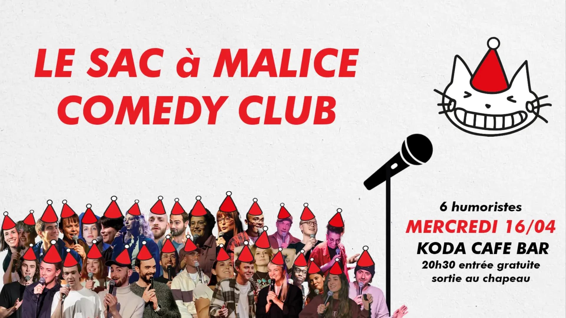 Soirée stand up Sac à Malice KODA BAR