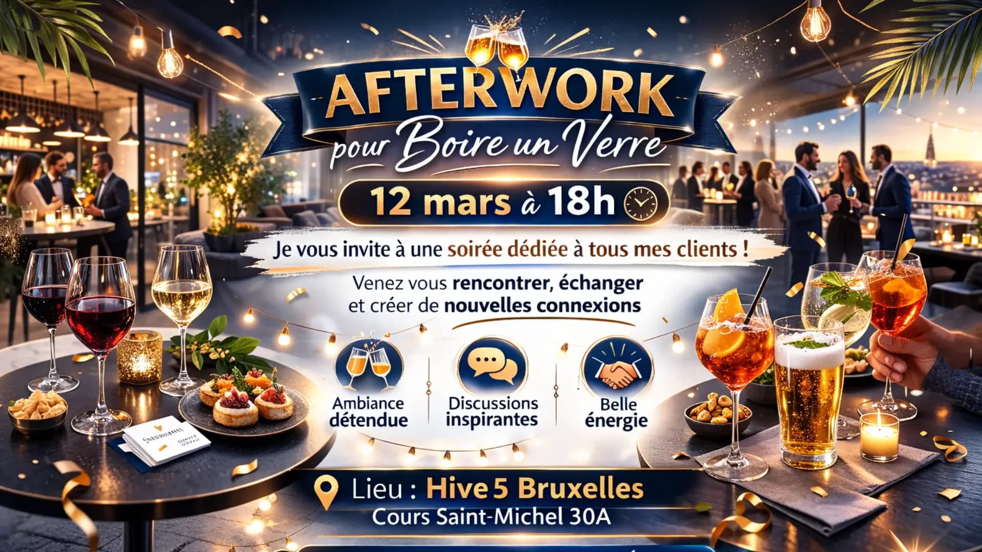 Afterwork - 12 mars