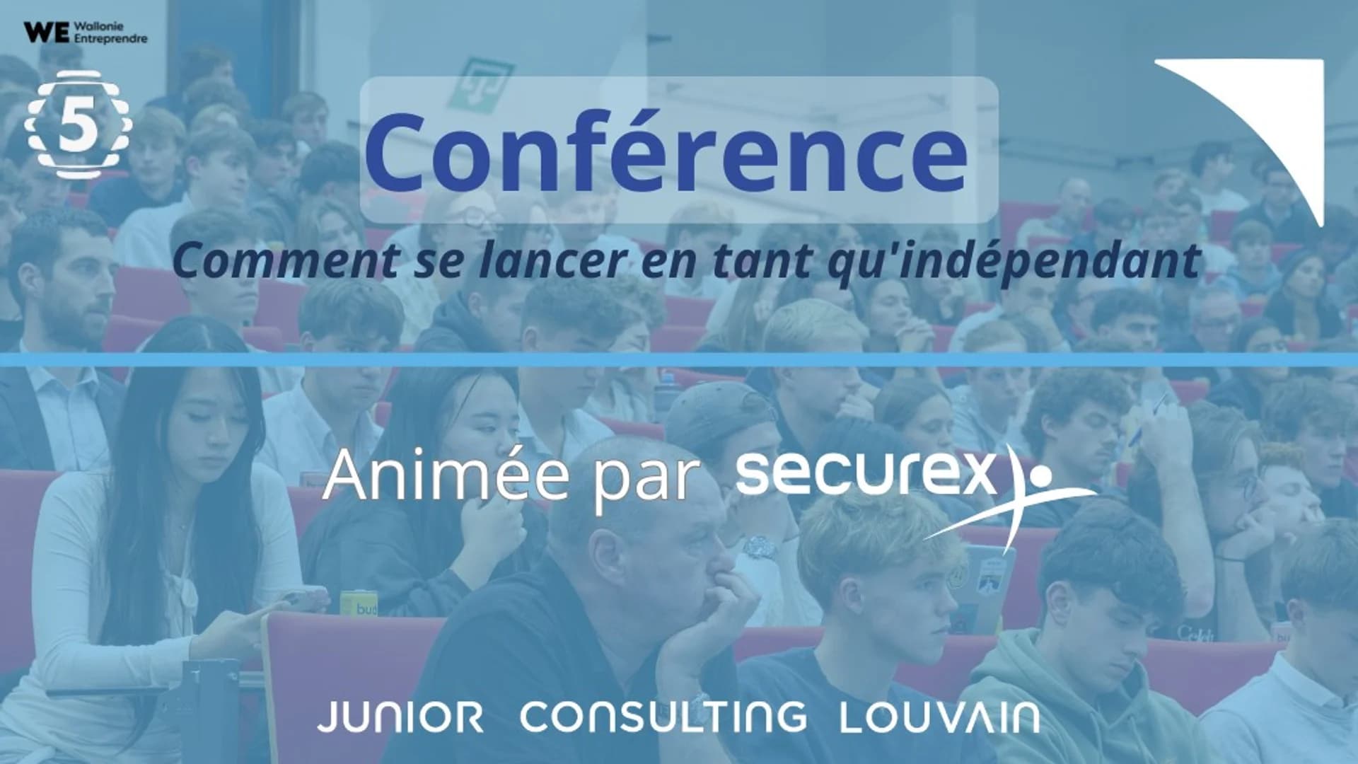 Comment se lancer en tant qu'indépendant ? - Conférence