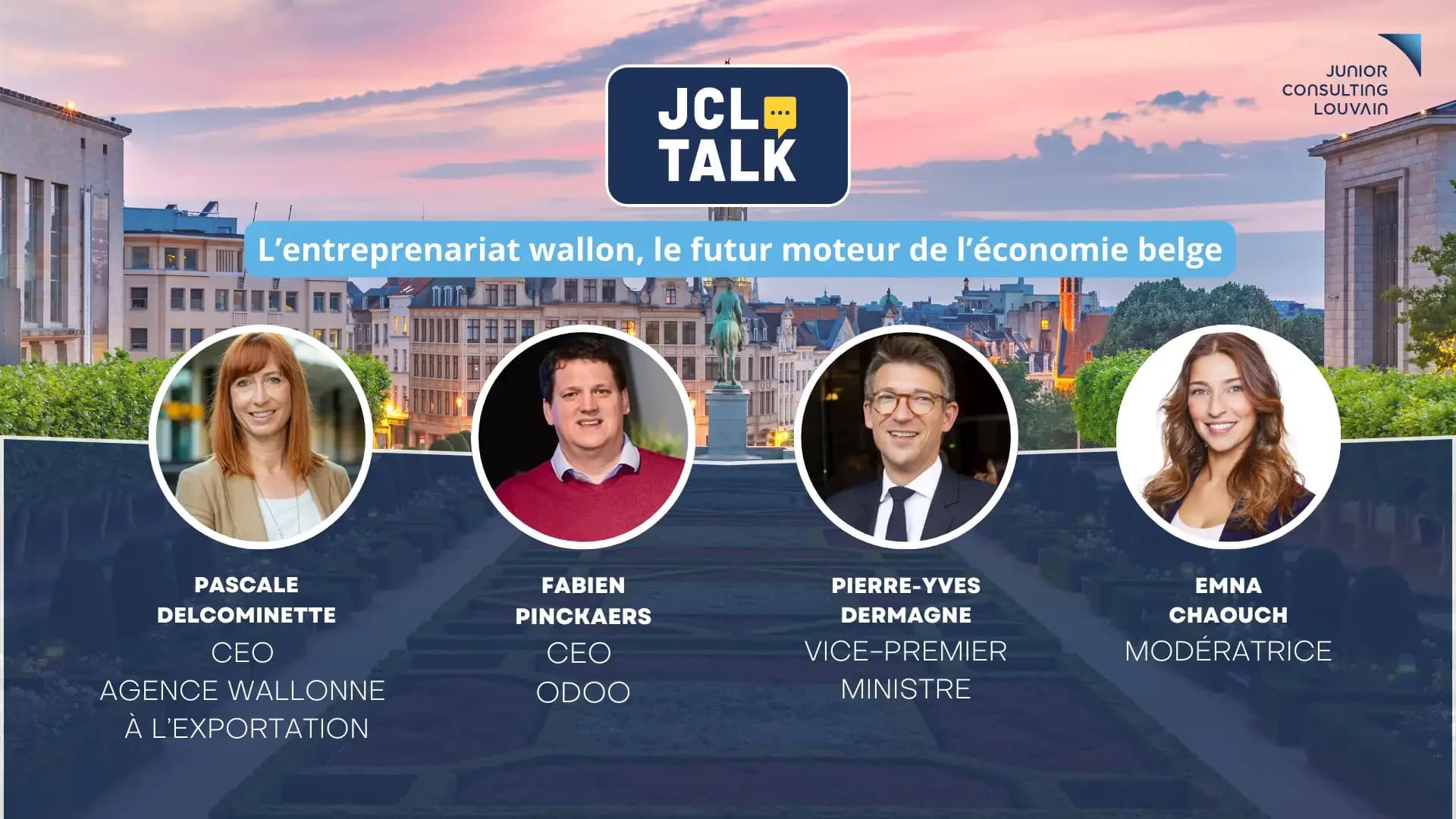 JCL Talk : L'entrepreneuriat wallon, le futur moteur de l'économie belge