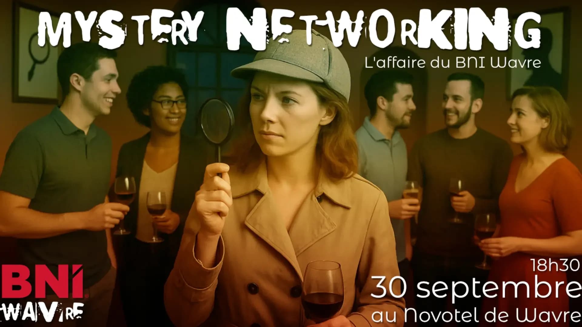 Mystery Networking : l'affaire du BNI Wavre 30/09/25