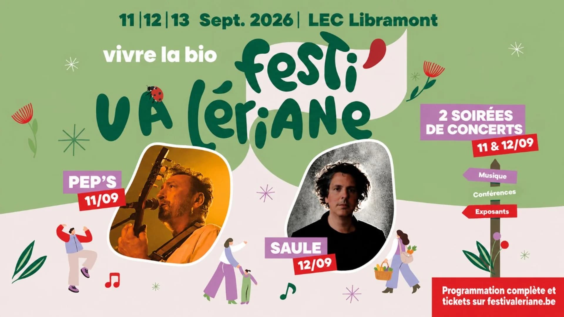 VOTRE ENTRÉE POUR LE FESTIVAL DE MUSIQUE