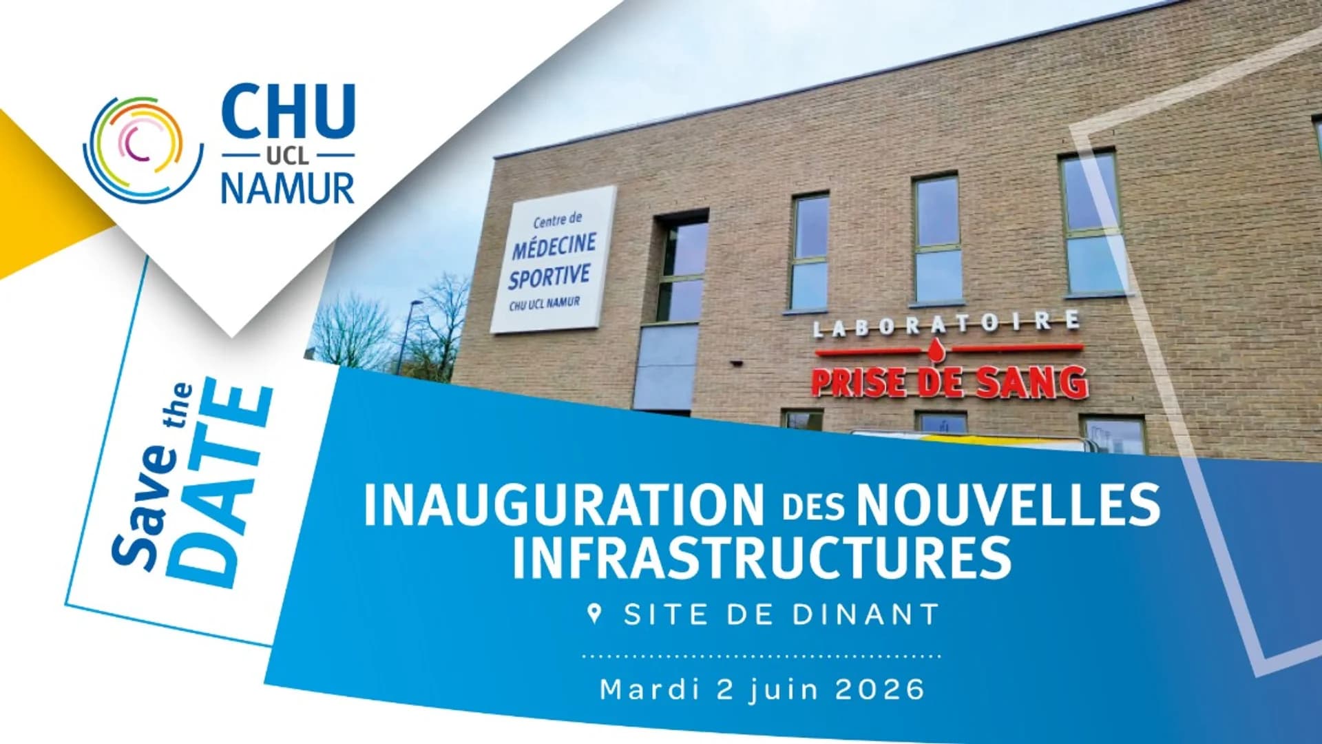Inauguration des nouvelles infrastructures - Site de Dinant