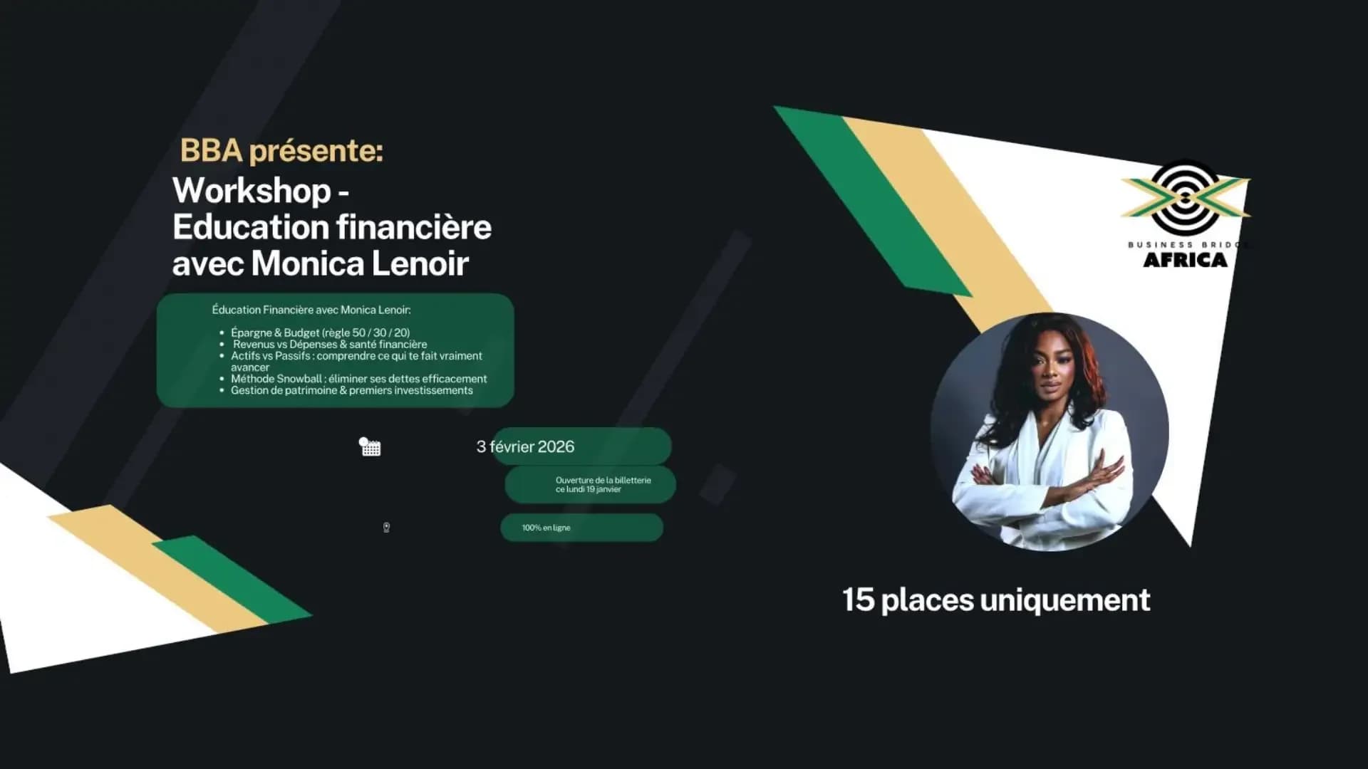 Webinaire éducation financière : les bases pour mieux gérer son argent
