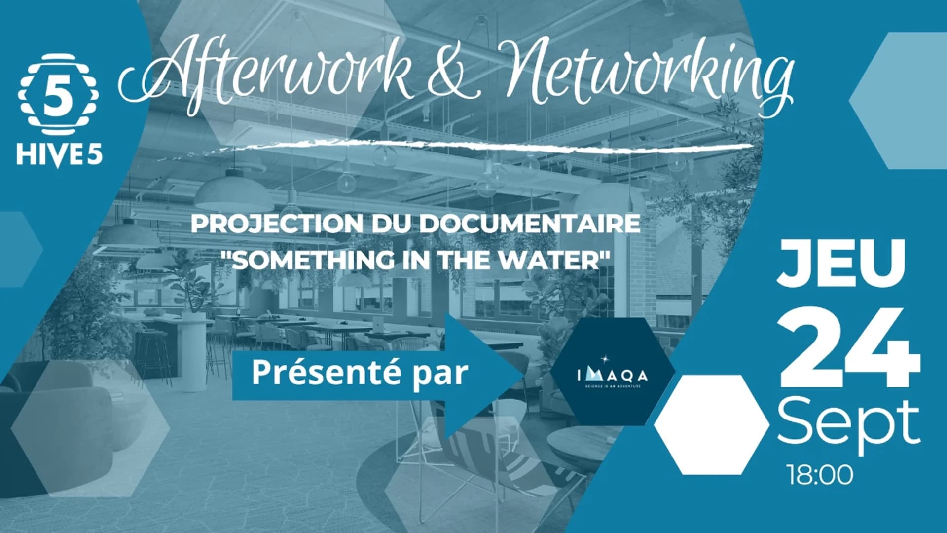 Ciné-débat & apéro : Projection du documentaire "Something in the water" by IMAQA