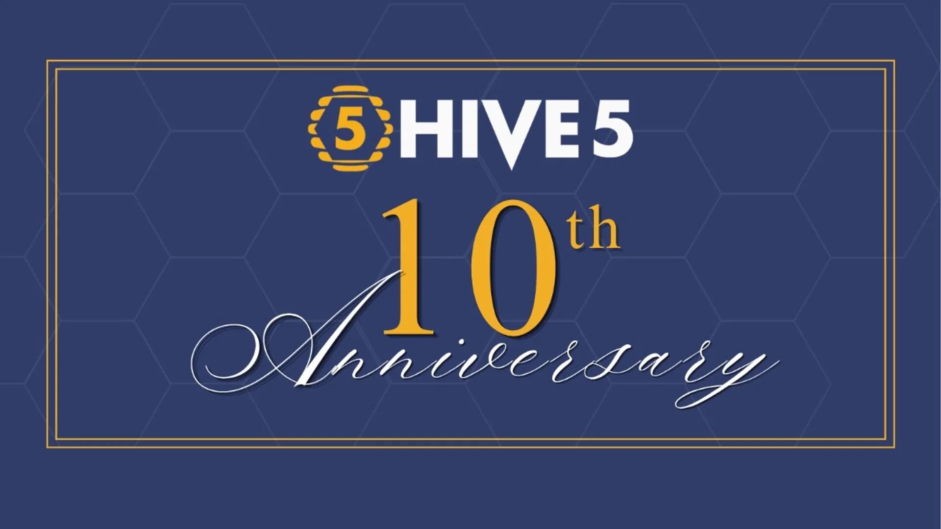 Entrepreneurship Day for the 10th anniversary of Hive5