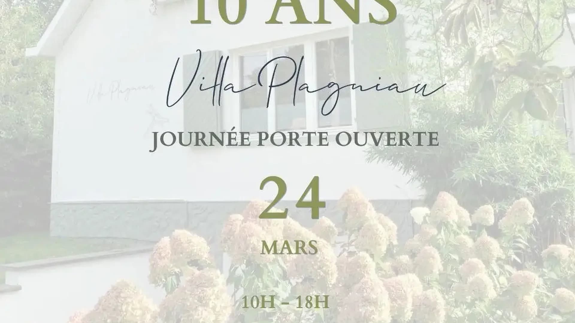 10 ans de la Villa Plagniau