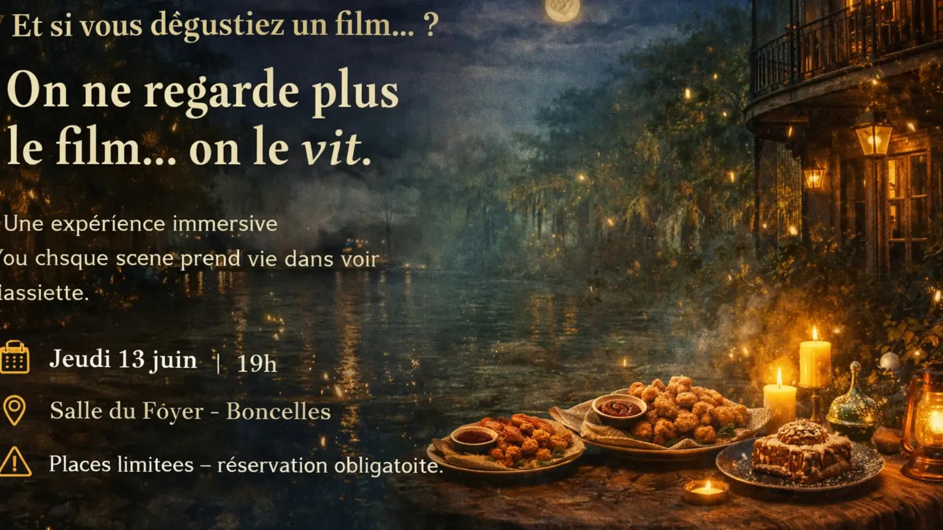 Ciné'gustation - La Princesse et la Grenouille