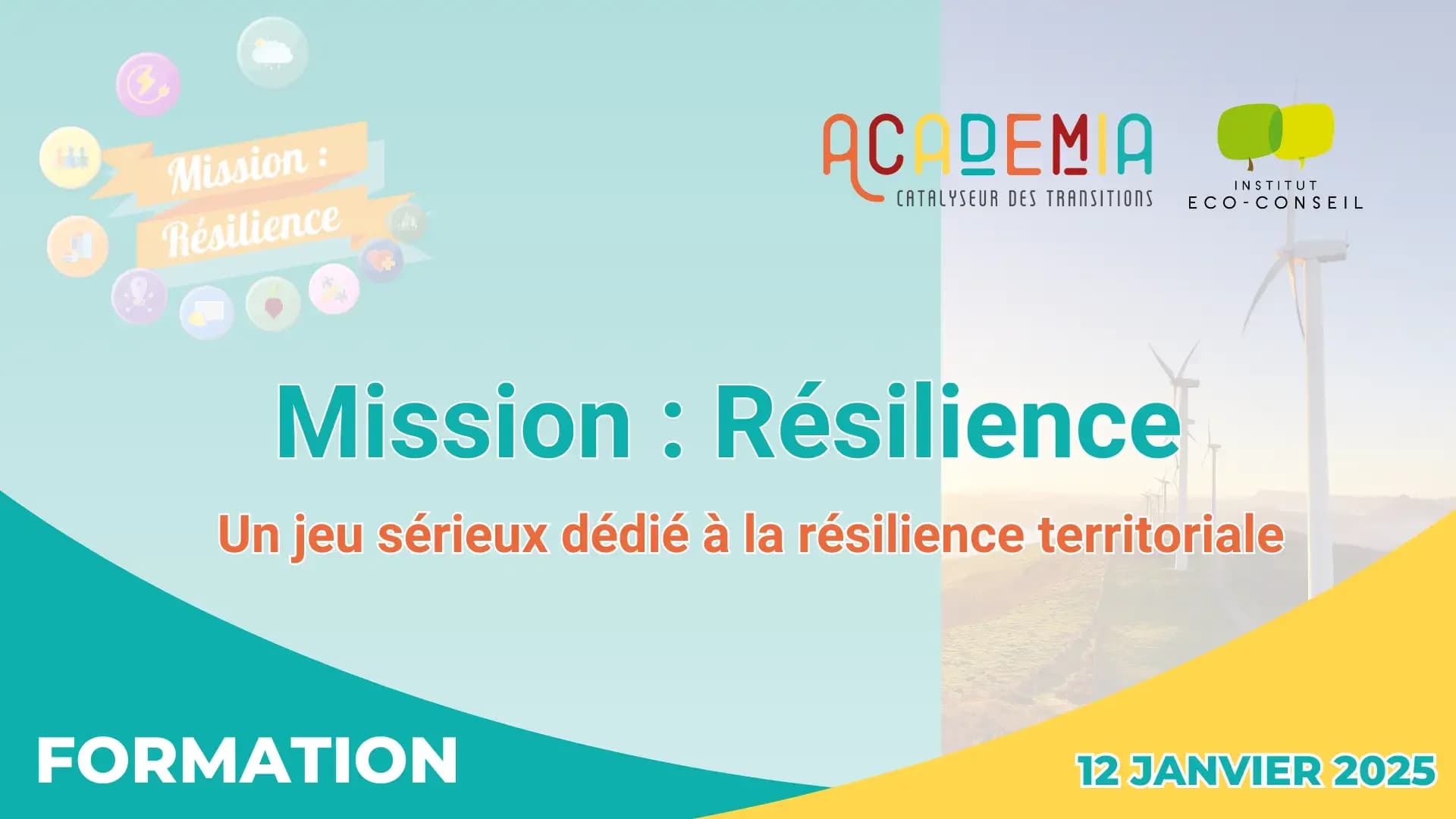 Découverte de "Mission résilience", un Serious Game dédié à la résilience territoriale