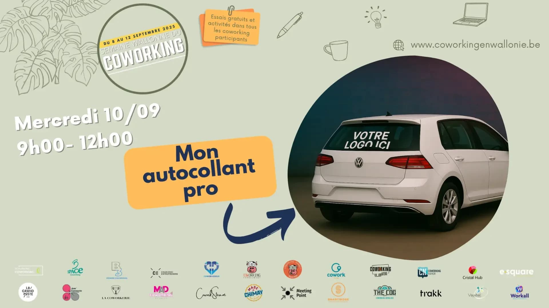 SWDC 2025 - Mon autocollant pro