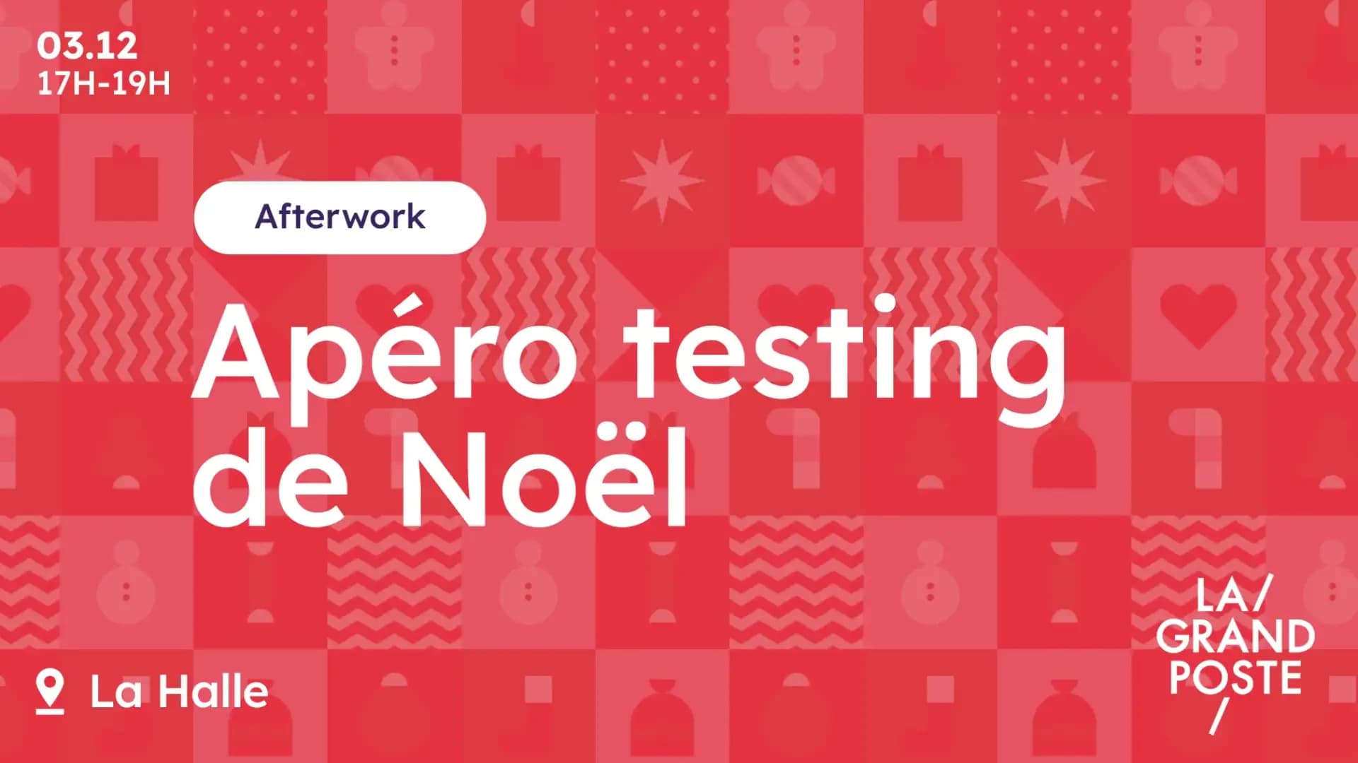 Apéro testing de Noël