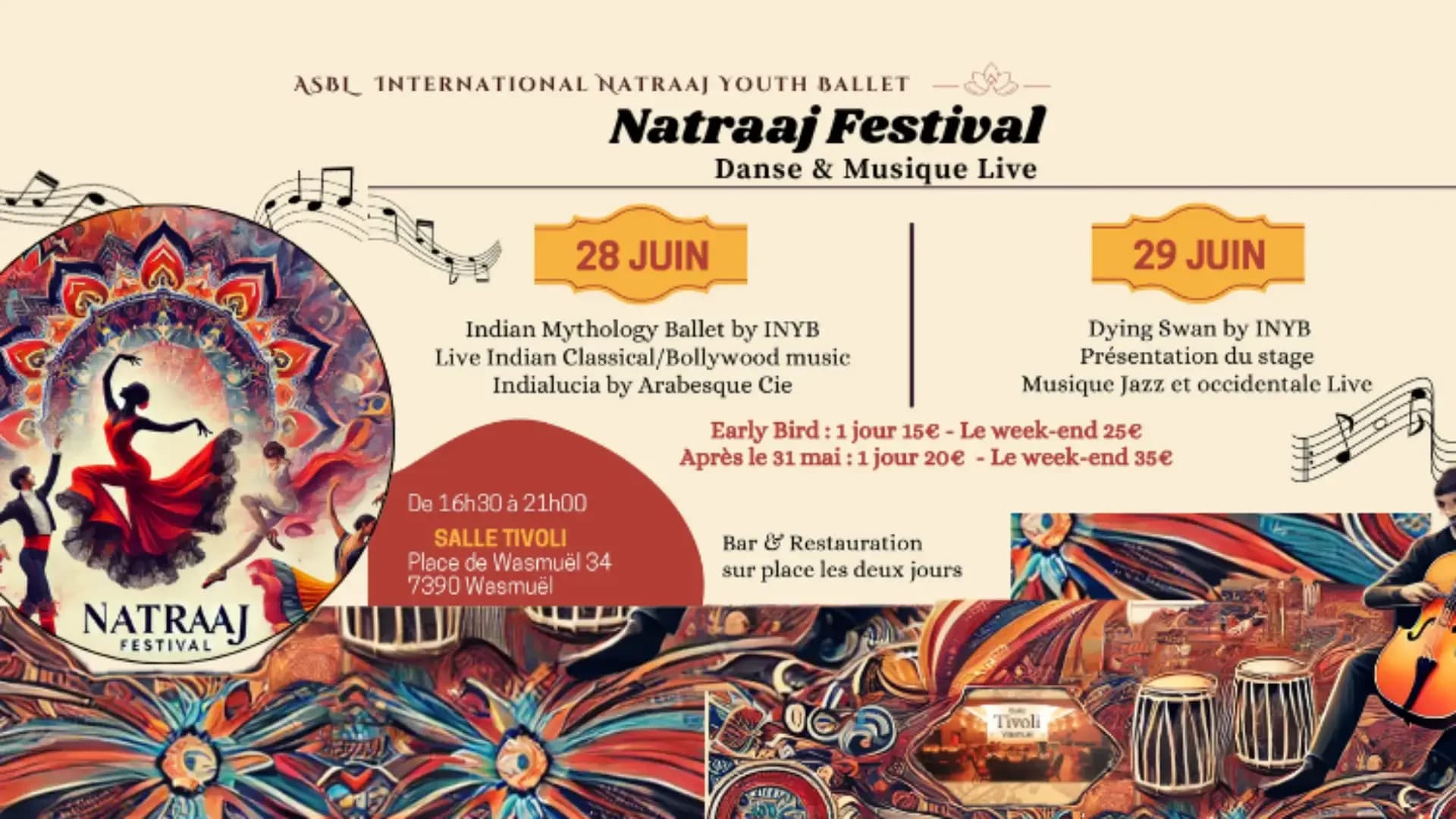 Natraaj Festival - Danse et Musique Live