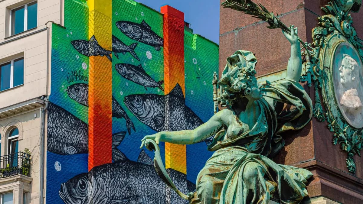 Promenade guidée: Le Street Art à Bruxelles vous met au défi